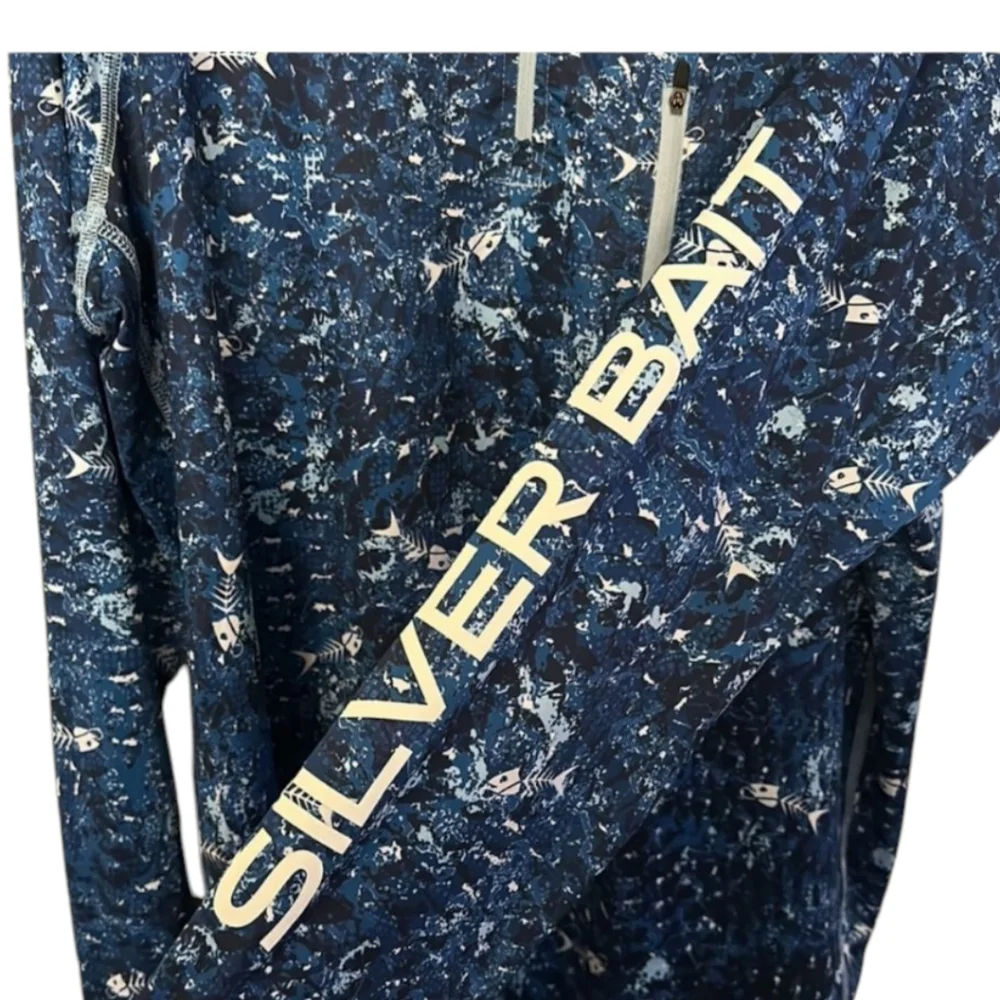 Silver Bait 1/4 Zip Performance Fishing Shirt - Picture 3 of 4